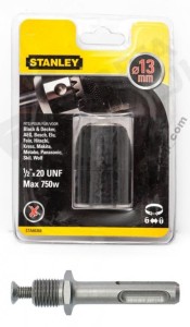 STANLEY główka wiertarki + adapter sds na zwykłe