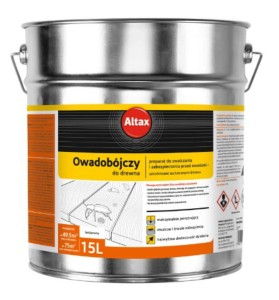 ALTAX HYLOTOX OWADOBÓJCZY PREPARAT DO DREWNA 15 