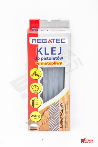MEGATEC KLEJ DO PISTOLETU NA GORĄCO KLEJARKI 7,5X150MM 39SZT