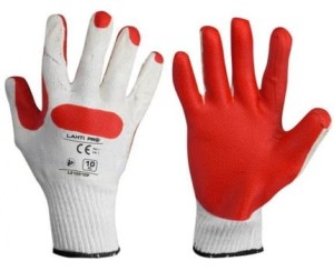 LAHTI PRO RĘKAWICE BRUKARSKIE Z LATEKSU 