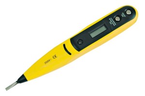 PRÓBNIK ELEKTRYCZNY Z WYŚWIETLACZEM LCD 10590