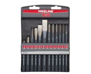 PROLINE ZESTAW WBIJAK PRZECINAK PUNKTAK 12EL 31361