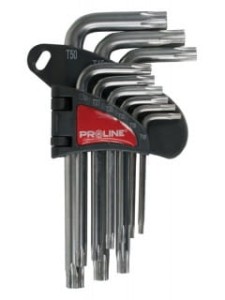 PROLINE ZESTAW KLUCZ TORX 9 EL. T10-T50 48339