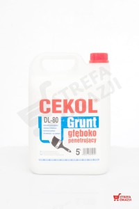 CEKOL DL-80 GRUNT GŁĘBOKO PENETRUJĄCY 5L