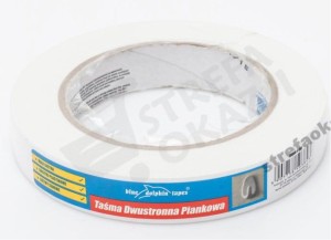 BLUE DOLPHIN TAŚMA DWUSTRONNA NA GĄBCE PIANKOWA 19MMx5M