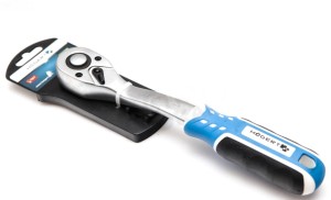 HOGERT GRZECHOTKA 3/8'' 72 ZĘBY KLUCZ DO NASADEK