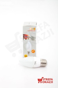 POLMARK ŻARÓWKA  LED 3,5W=35/E14 3,5W BIAŁY CIEPŁY