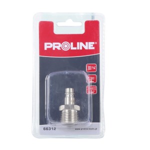 PROLINE SZYBKO-ZŁĄCZKA PNEUMATYCZNA MĘSKA - GWINT ZEWNĘTRZNY 3/8'' 66311