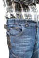 LAHTI PRO SPODNIE JEANSOWE SLIM FIT