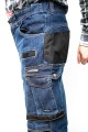 LAHTI PRO SPODNIE JEANSOWE SLIM FIT