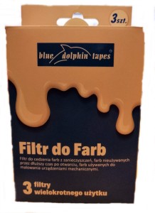 BLUE DOLPHIN FILTR DO FARB DO CEDZENIA 3 SZTUKI