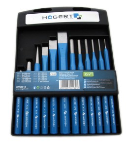HOGERT ZESTAW PRZECINAKÓW WYBIJAKÓW-12 SZT