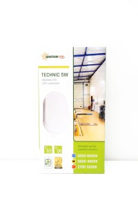 SPECTRUM LED OPRAWA LED OWAL 5W IP65 230V NATURAL