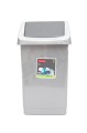 CURVER KOSZ NA ŚMIECI CLICK IT GRAFIT 9L