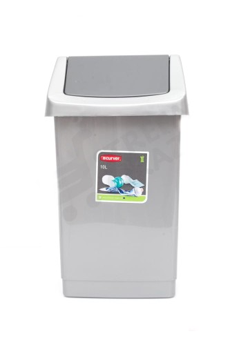 CURVER KOSZ NA ŚMIECI CLICK IT GRAFIT 9L