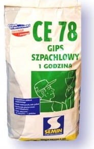 SEMIN CE-78 GIPS SZPACHLOWY 1 GODZINY 20KG