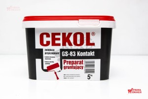 CEKOL GS-83 GRUNT KWARCOWYL  KONTAKT 5 KG