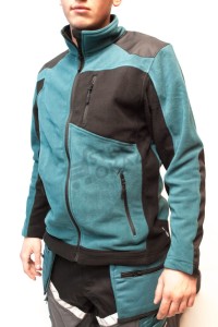 LAHTI PRO POLAR BLUZA POLAROWA ZE WZMOCNIENIAMI TURKUSOWA L40114