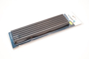 HOGERT KLEJ NA GORĄCO 11,2 MM 250MM CZARNY 12 SZT