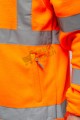LAHTI PRO BLUZA POLAROWA OSTRZEGAWCZA POMARAŃCZOWA