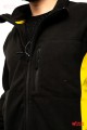 LAHTI PRO BLUZA POLAROWA CZARNO - ŻÓŁTA
