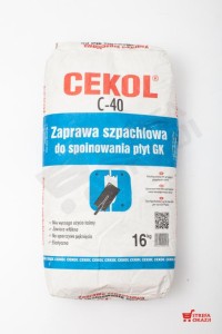 CEKOL C-40 MASA DO SPOINOWANIA REGIPSÓW - 16 KG