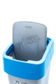 CURVER KOSZ NA ŚMIECI FLIP BIN NIEBIESKO / SZARY 10L