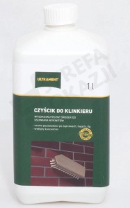 ULTRAMENT CZYŚCIK DO KLINKIERU CEGIEŁ CEGŁY 1L