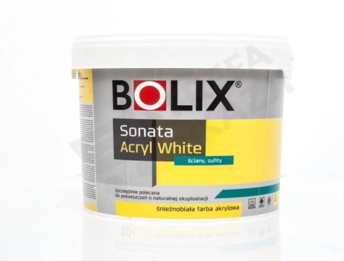 BOLIX SONATA FARBA EMULSJA AKRLOWA BIAŁA 5L