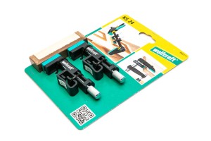 WOLFCRAFT ADAPTER KĄTOWY DO ŚCISKÓW Z SZYNĄ 2 SZT