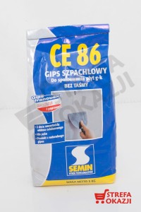 SEMIN CE-86 GIPS SZPACHLOWY BEZ TAŚMY 5KG