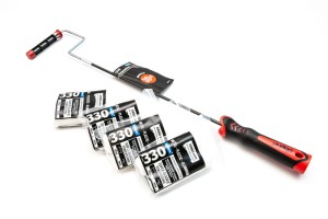 BLUE DOLPHIN 330 UCHWYT DO WAŁKA DOLPHIN FLEXI + 4x WKŁAD JUMBO ACRYLIC 6MM 100 MM 