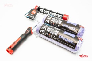 BLUE DOLPHIN 330 WAŁEK + 2x ZAPAS WAŁKA SPINNER POLIESTER 13M 245MM 