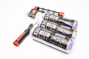 BLUE DOLPHIN 330 WAŁEK + 3x ZAPAS WAŁKA SPINNER POLIESTER 13M 245MM