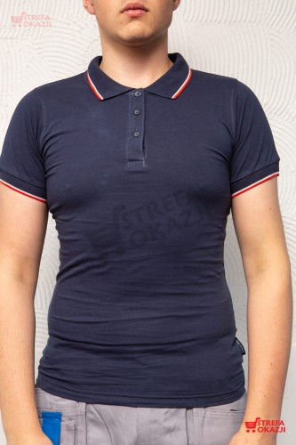 LAHTI PRO KOSZULKA POLO DAMSKA GRANATOWA