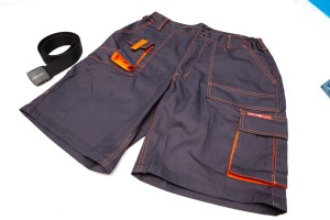 LAHTI PRO SPODENKI KRÓTKIE ROBOCZE OCHRONNE ALLTON + PASEK HOGERT