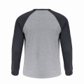 LAHTI PRO KOSZULKA Z DŁUGIM RĘKAWEM SZARO-CZARNA