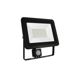 SPECTRUM NAŚWIETLACZ NOCTIS LUX2 BARWA ZIMNA+ CZUJNIK RUCHU LED 50W IP44 230V CZARNY 