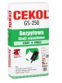 CEKOL GŁADŹ SZPACHLOWA BEZPYŁOWA 2W1 GS-250 20KG