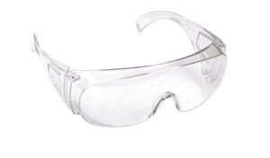 SCHMITH OKULARY OCHRONNE GOGLE PRZECIWODPRYSKOWE BHP