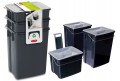 KOSZ DO SEGREGACJI ŚMIECI CURVER 3 szt biobox 26L
