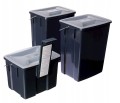 KOSZ DO SEGREGACJI ŚMIECI CURVER 3 szt biobox 26L