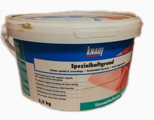 KNAUF GRUNT PŁYTKI NA PŁYTKI SPEZIALHAFTGRUND 2,5KG