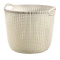 CURVER KNIT KOSZYK OKRĄGŁY L 30L KREM