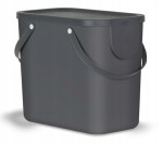 ROTHO ALBULA 25L ANTRACYT KOSZ DO SEGREGACJI ODPADÓW