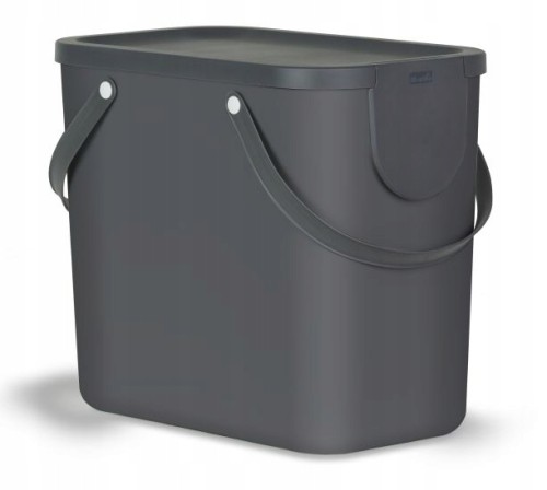 ROTHO ALBULA 25L ANTRACYT KOSZ DO SEGREGACJI ODPADÓW
