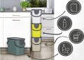 ROTHO ALBULA 25L ANTRACYT KOSZ DO SEGREGACJI ODPADÓW