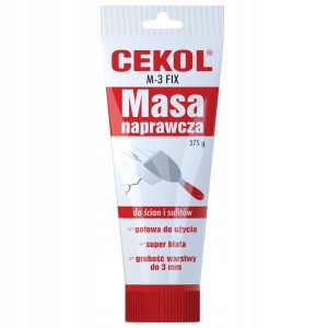 CEKOL M-3 FIX 375g masa naprawcza do ścian i sufit