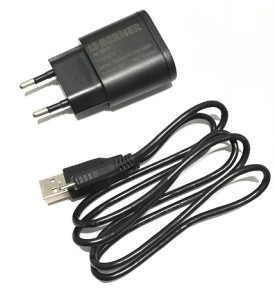 BERNER ŁADOWARKA LAMPY Z PRZEWODEM MICRO USB