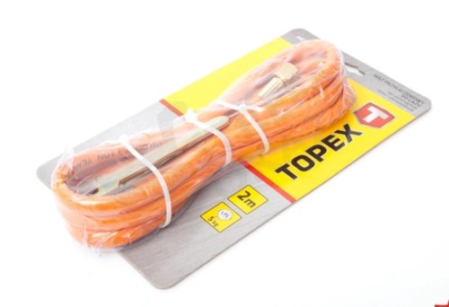 TOPEX WĄŻ PRZYŁĄCZENIOWY DO BUTLI 3/8X3/8 2 MB